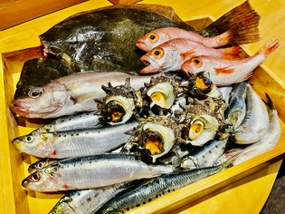 厳選した新鮮な素材を一品一品、丁寧に調理