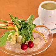 農園野菜のバーニャカウダ