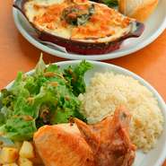 牡蠣料理ランチ