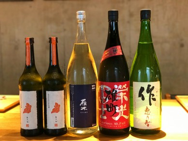 店主のこだわり有り！日本酒揃えております