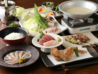 じっくり時間をかけてとったスープが絶品『水炊き（白濁）』