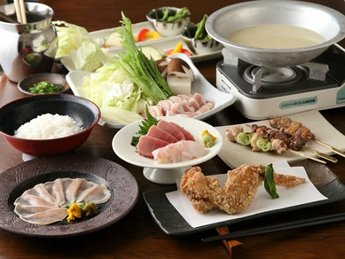 じっくり時間をかけてとったスープが絶品『水炊き（白濁）』
