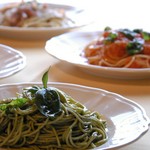 ■山形県産野菜のバーニャカウダ
■本日のスープ
■本日の選べる「ゆで論」パスタ
■本日のジェラート
■食後のお飲み物