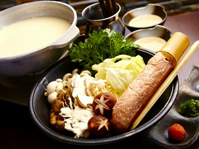 旬のきのこの水炊き