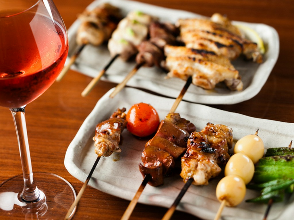 お客様ストップ制の、焼き鳥『おまかせコース』