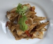 軟骨のスパイス炒め