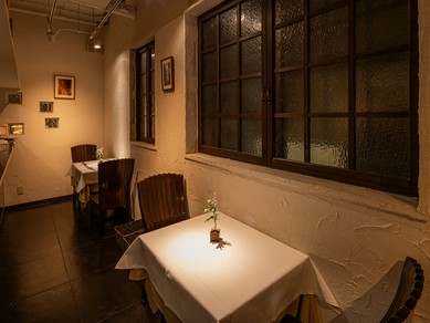 会話を楽しむ大人のデートに利用したい、隠れ家イタリアン