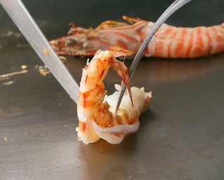 車海老と近江牛をお楽しみください