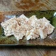 血管･･･心臓につながる太い血管で、クセもなく、噛み応え十分な食感も特徴です