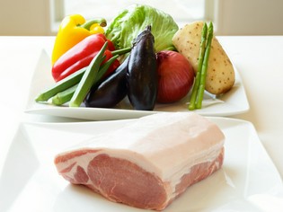 やわらかい肉質が魅力の国産豚肉