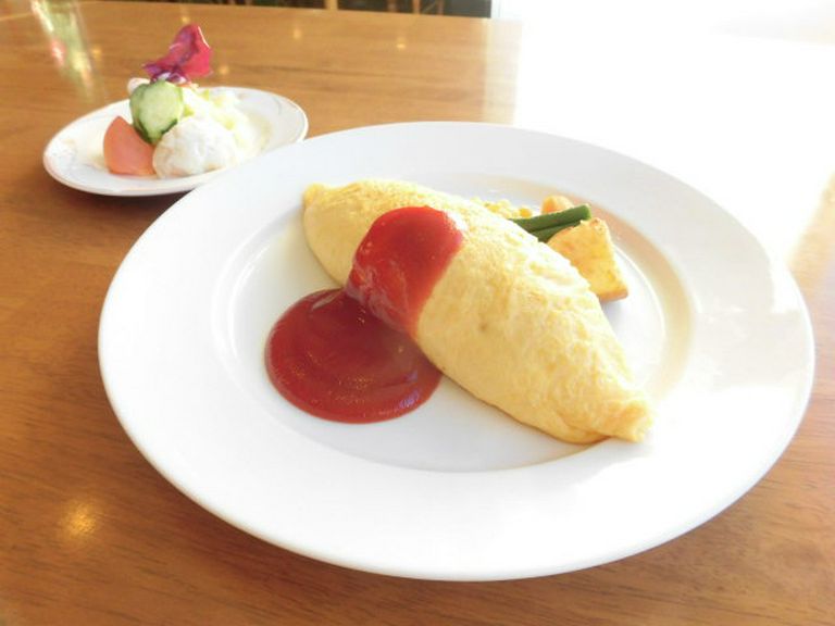 「尾張の卵」のケチャップオムライス