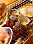 白蛤(ホンビノス貝)・帆立貝・サザエ

仕入れ状況により、貝の種類が変更される場合がございます。