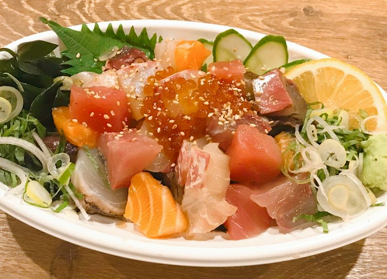 【テイクアウト】海鮮丼【ご飯は産直米使用！！】