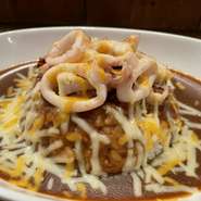 写真は、焼きチーズトッピング＋150円(税込)です！