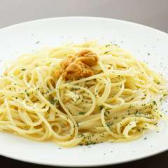 生ウニだけで濃厚な風味を醸し出した『国産ウニのスパゲティー』