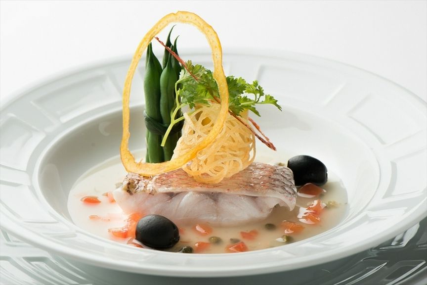 宇和島産真鯛のヴァプール