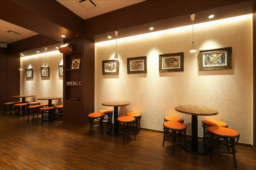 コーヒーを飲みながら、のんびりハワイ気分を満喫