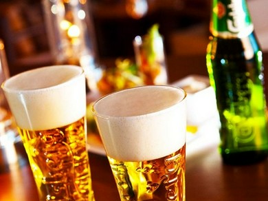 カールスバーグ　生ビール　５００円