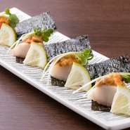 蓮根の2種類、別仕上げ