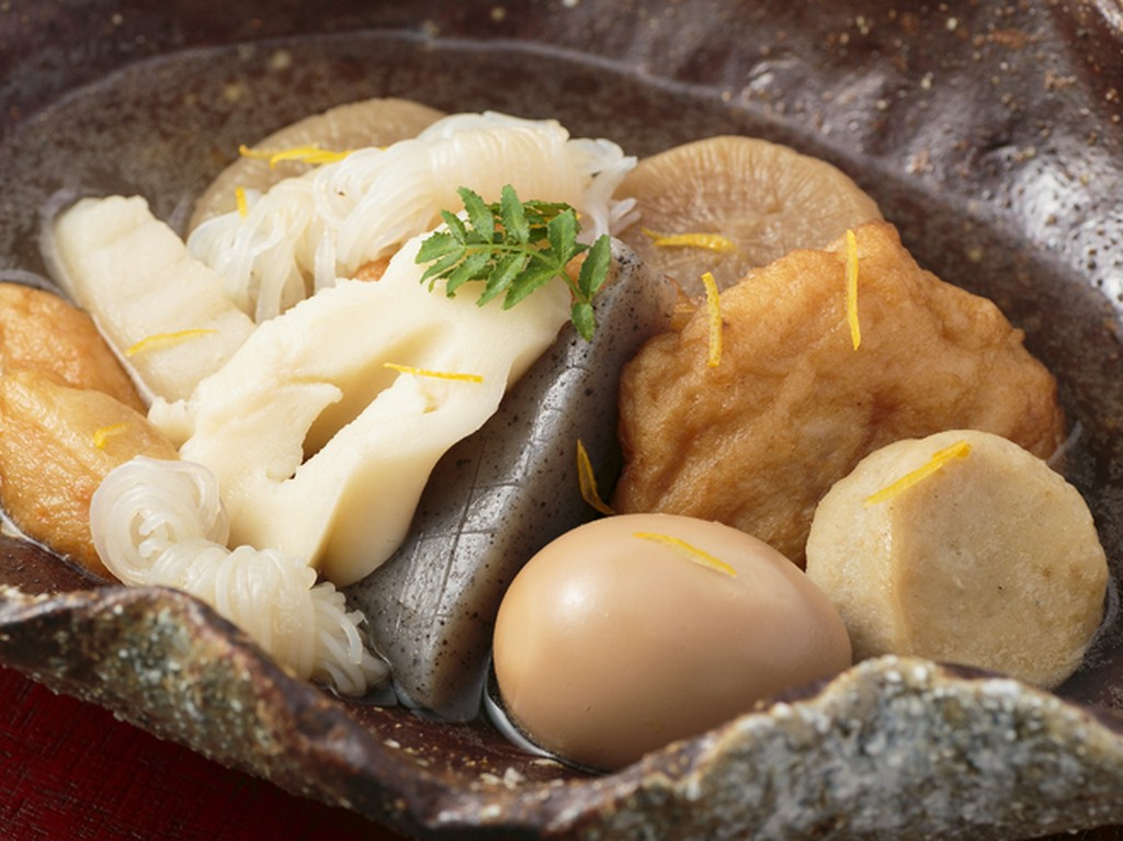 関西炊きの出汁が深い味わい『能登屋のおでん盛り合わせ』　　冬季限定