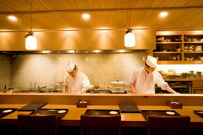 カウンター席がある