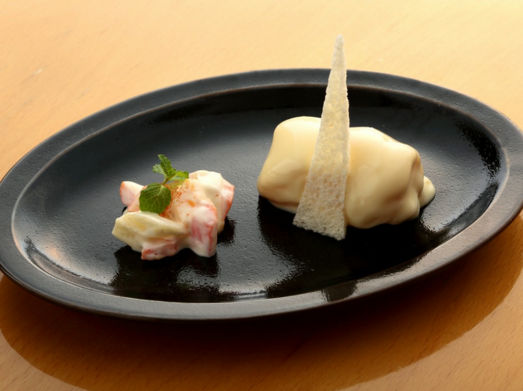 プリプリ海老のマヨネーズソース和え