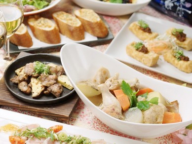 女子会限定コースをご用意しております