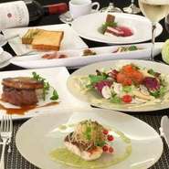 どの料理も厳しい目利きで選んだ食材を使い、盛り付けにもこだわっています。美しく彩られた料理は、ゲストの方にも喜ばれ、大切なパーティーを盛り上げます。印象的な盛り付けは、素敵な思い出になります。