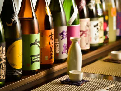 料理人オススメの佐賀の日本酒を、地場産食材の料理と共に