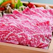 霜降り馬肉・旬の野菜・そばつゆ・カシューナッツたれ
※GW期間中、ご予約不可