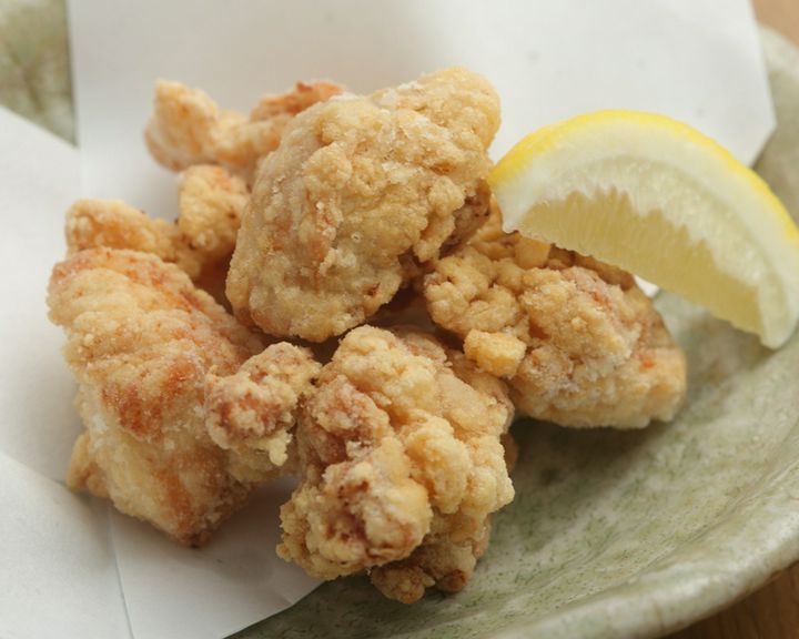 比内地鶏の唐揚げ