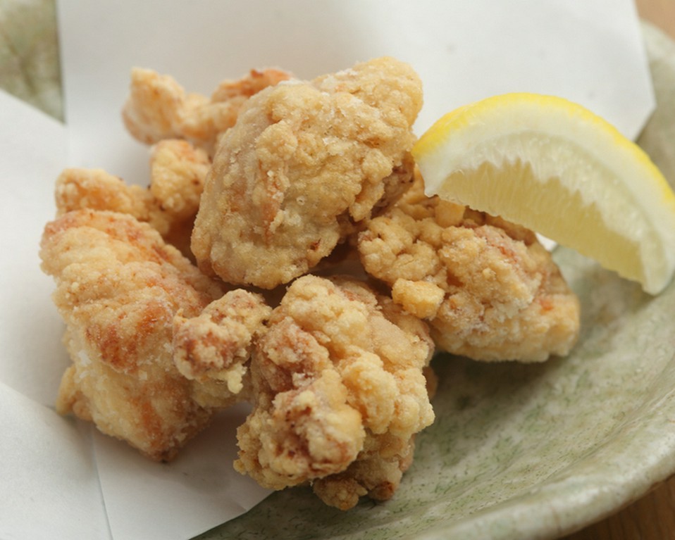 比内地鶏の唐揚げ 