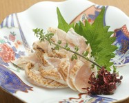 一緒に提供する七輪で炙ってお召し上がりください。