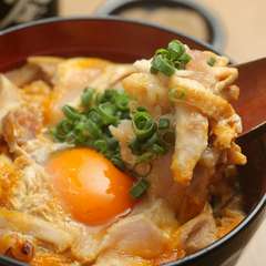 比内地鶏親子丼