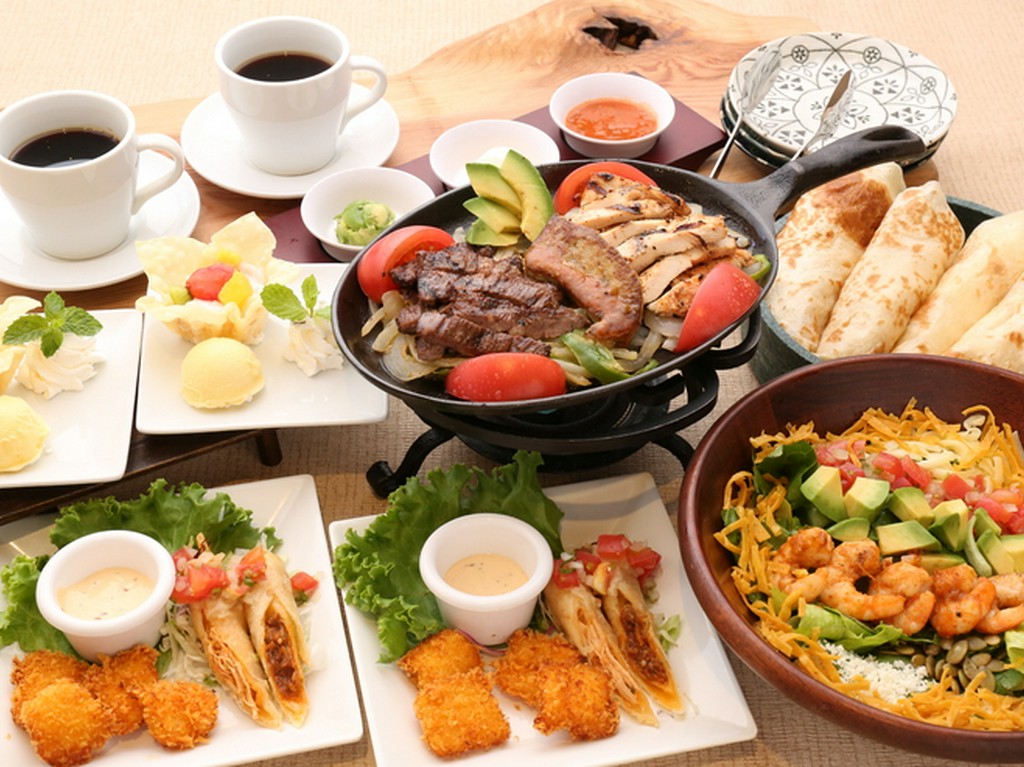 ボリュームとメキシカンテイストをたっぷりと味わえる人気メニュー充実のコース