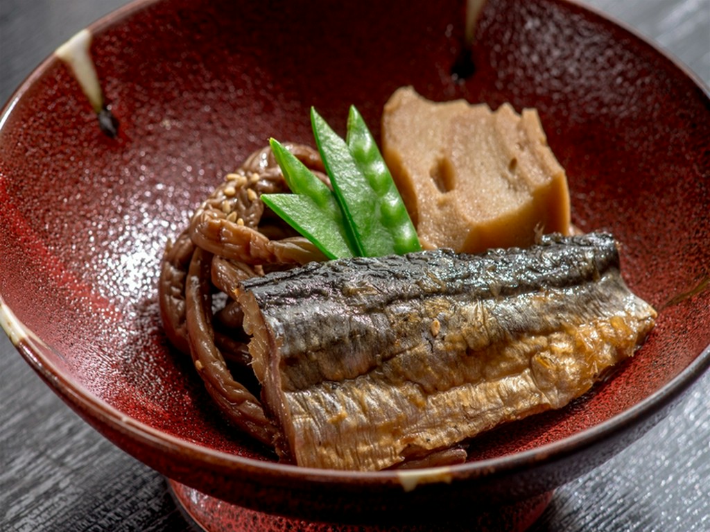 おそば屋さんならでは『にしんとぜんまい煮　盛り合わせ』