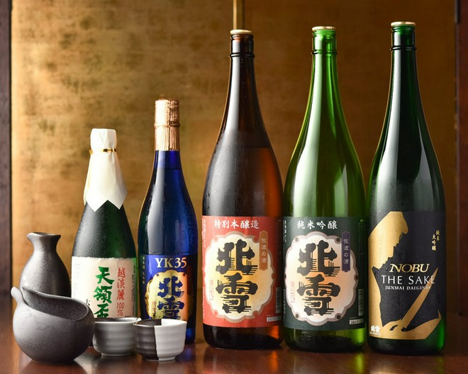 日本酒にこだわっている