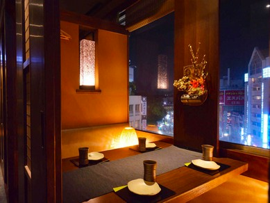 夜景の見える完全個室で特別な時間を