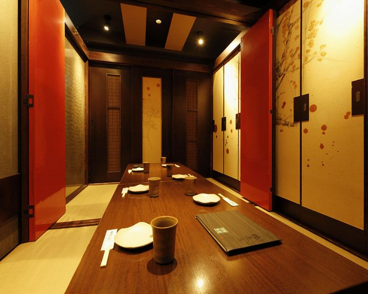 「ご接待」「ご宴会」「デート」に最適な全席完全個室居酒屋です