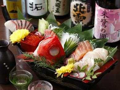 大漁盛り