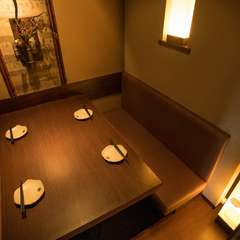 ゆったりとリラックスできる個室です！