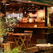 カウンター写真