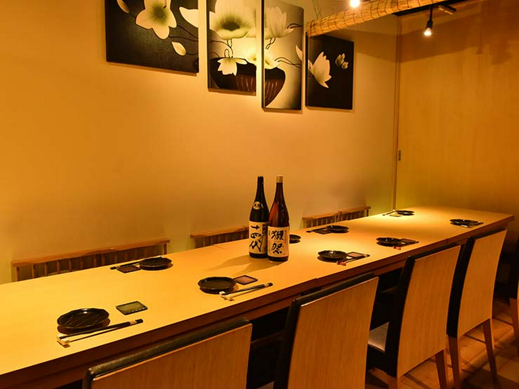 居心地の良さ抜群！　大切なシーンにも最適な、扉つきの完全個室