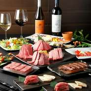 A5和牛をたっぷりと♪全9品 匠コース 8000円(税込)