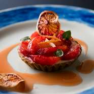 シチリアの海と大地をイメージ