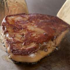 ソースが決め手『フレッシュフォアグラのソテー岩海苔ソース』