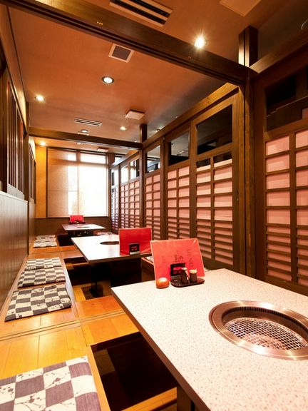 ゆったりとした空間で記念に残る歓送迎会を開くことができます