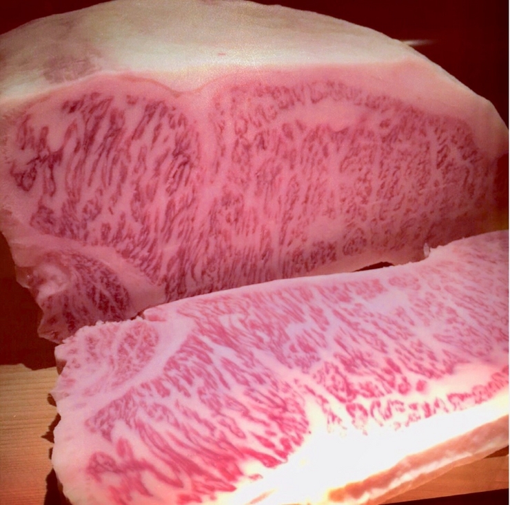 Wagyu beef main course