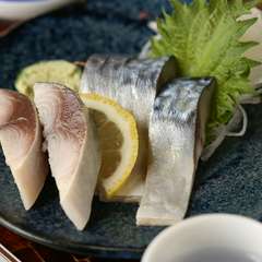 脂のノリと締め具合が抜群の『しめ鯖』