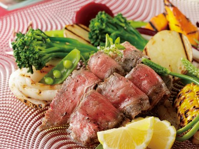 亜麻仁牛 ビステッカ特別コース　※要予約／ランチタイムのみ／金土日月のみ